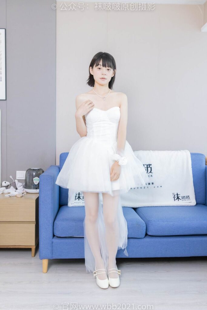 [BoBoSocks袜啵啵]NO.443 糯米-高跟鞋、白丝、裸足[139P/1V/6.32GB]插图1