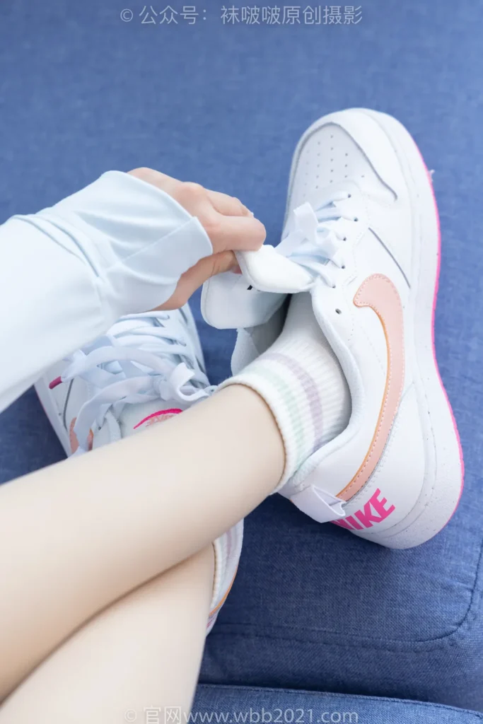 [BoBoSocks袜啵啵]NO.454 稚予-白棉袜、肉丝、板鞋[150P/1V/6.85GB]插图2