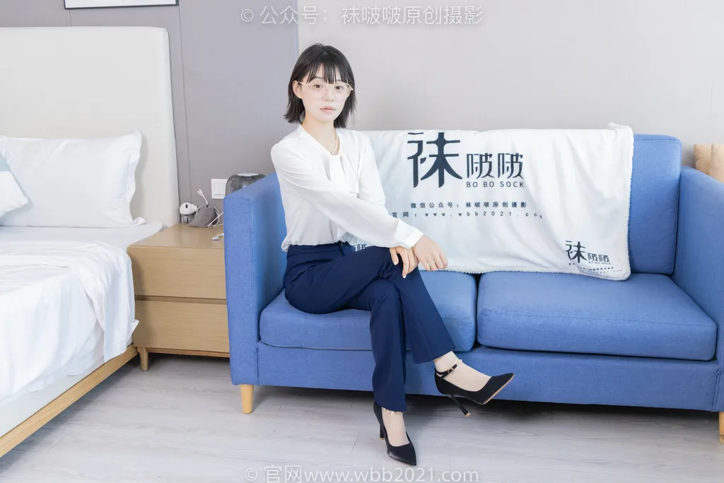 [BoBoSocks袜啵啵]NO.461 糯米-高跟鞋、短肉丝、裸足[145P/1V/6.73GB]插图2