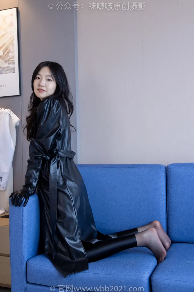 [BoBoSocks袜啵啵]NO.474 小甜豆-高跟长靴、黑丝、皮衣连体衣裤里丝[140P/1V/6.36GB]插图3