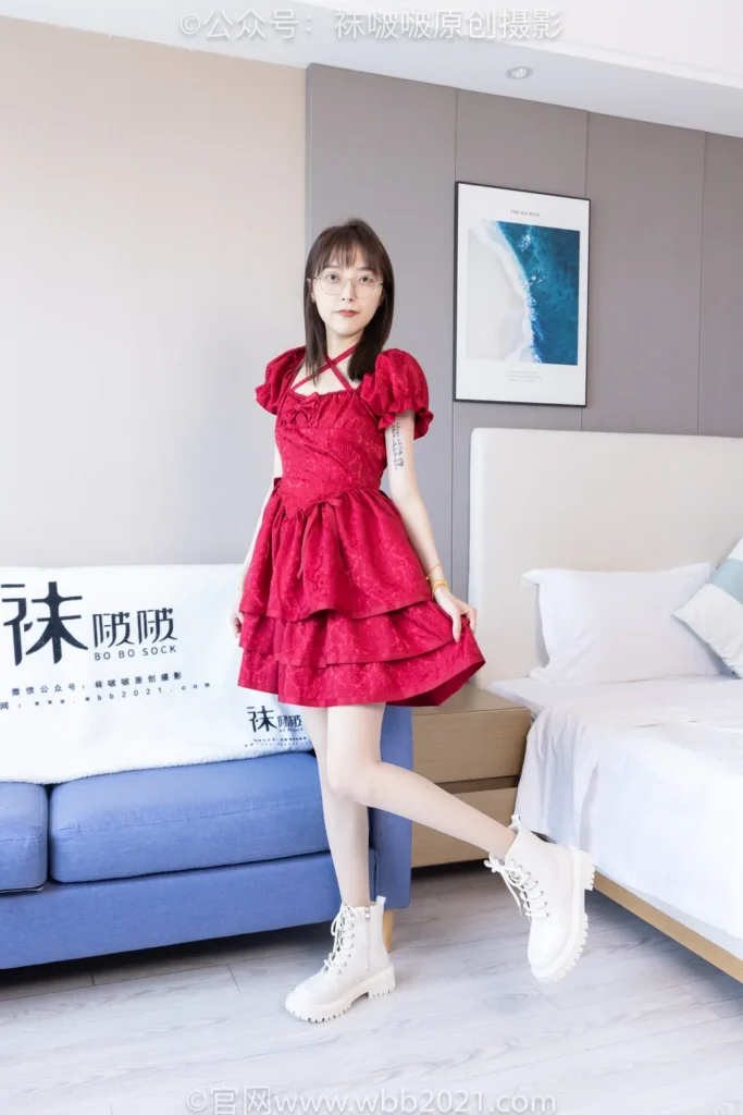 [BoBoSocks袜啵啵]NO.496 稚予 长靴、短靴、薄肉丝[160P/1V/8.26GB]插图1