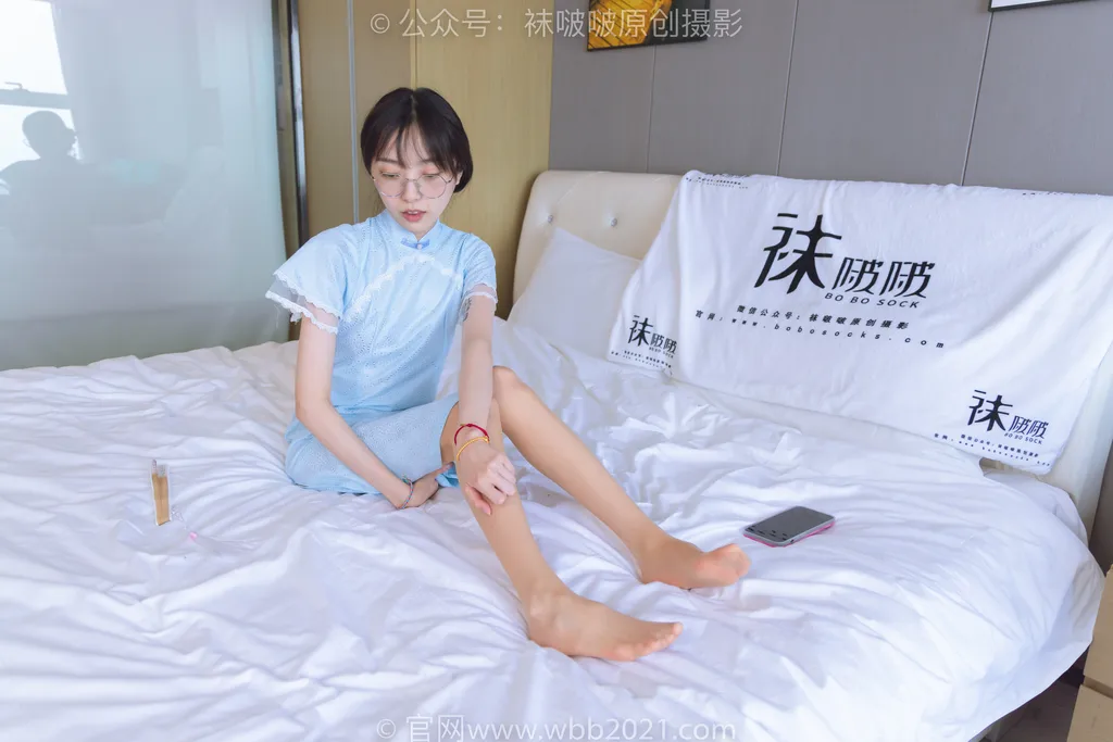 [BoBoSocks袜啵啵]NO.514 稚予-高跟鞋、薄肉丝、旗袍[130P/1V/5.49GB]插图1