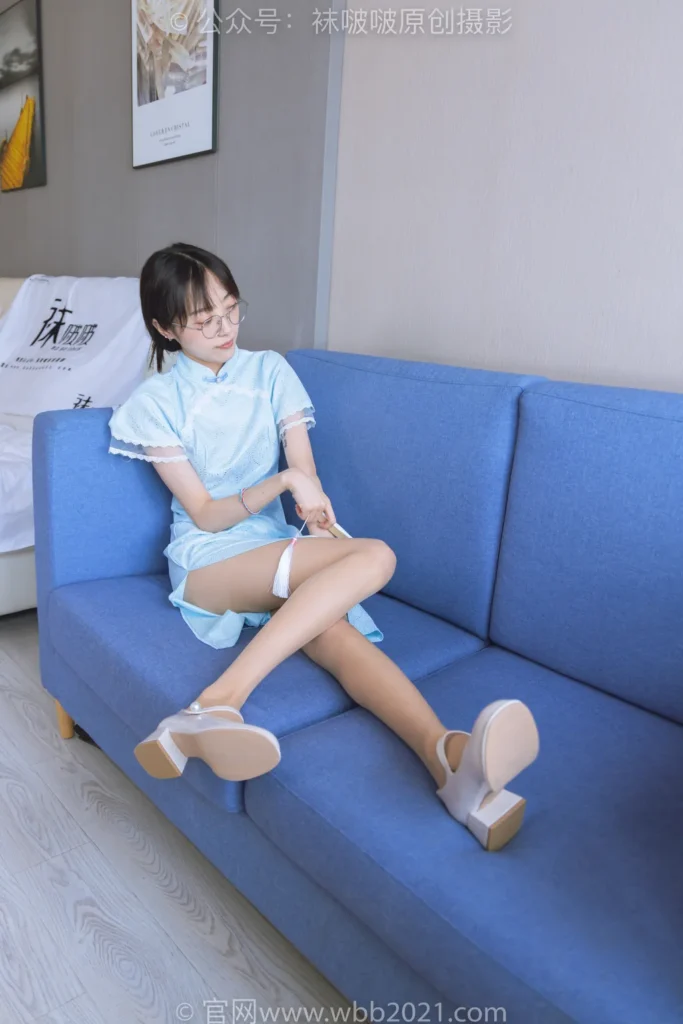 [BoBoSocks袜啵啵]NO.514 稚予-高跟鞋、薄肉丝、旗袍[130P/1V/5.49GB]插图2