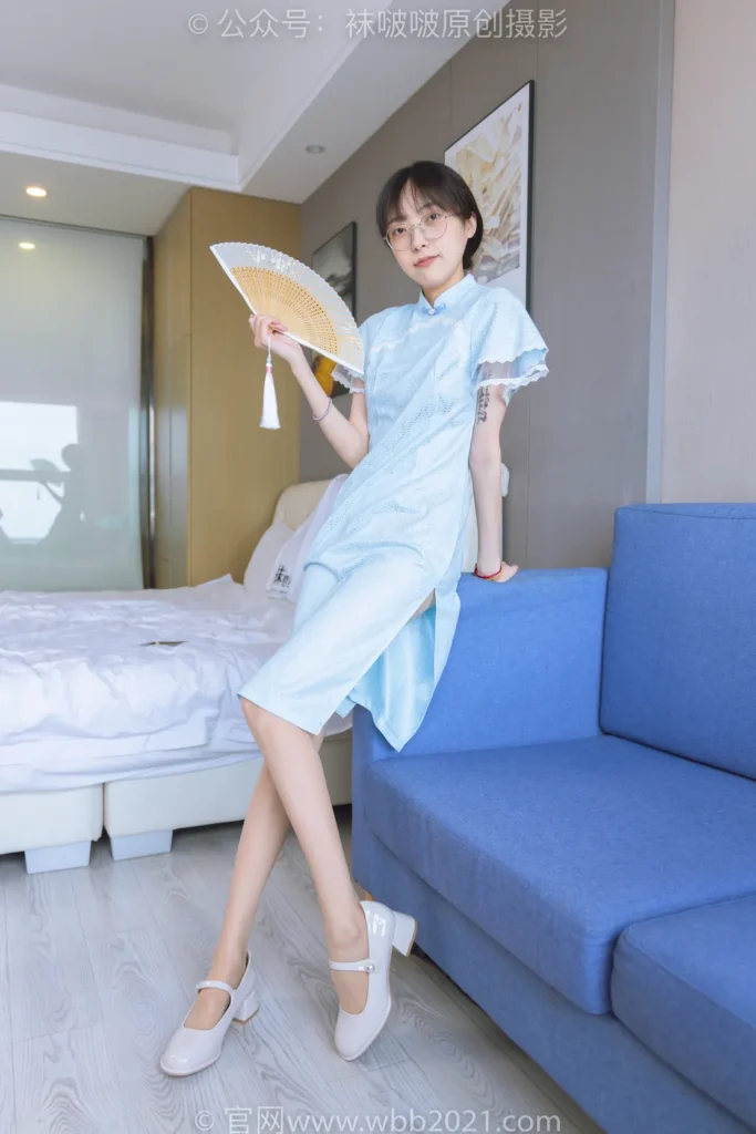 [BoBoSocks袜啵啵]NO.514 稚予-高跟鞋、薄肉丝、旗袍[130P/1V/5.49GB]插图