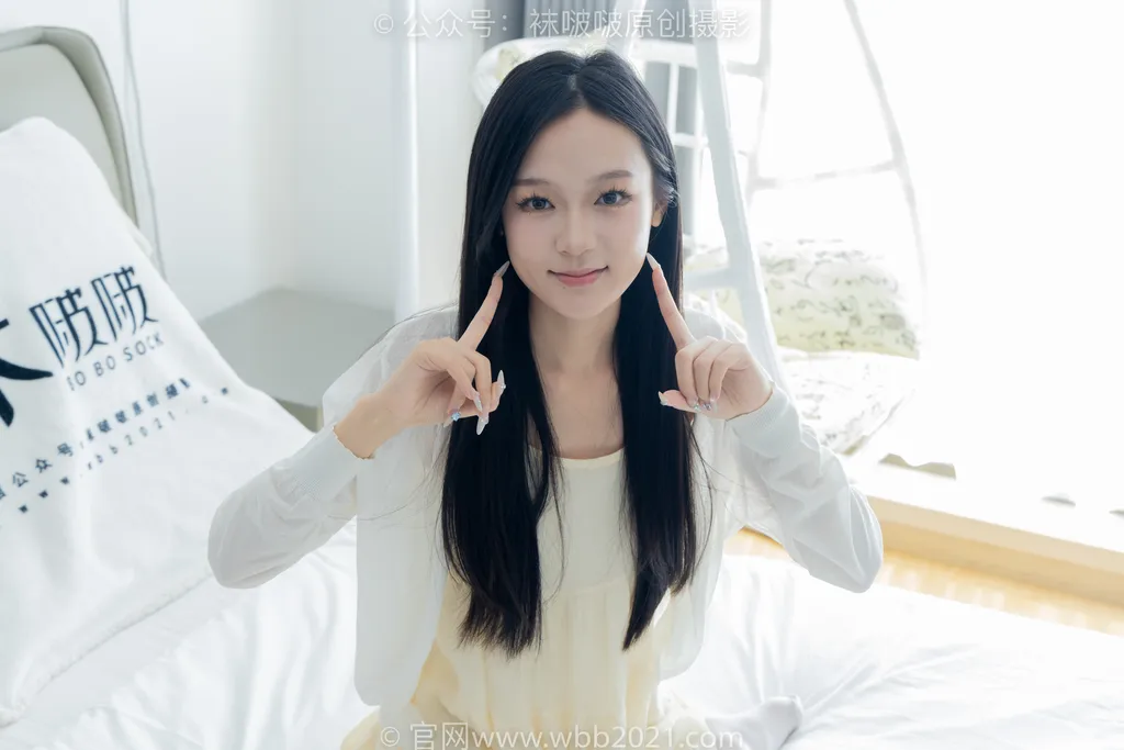 [BoBoSocks袜啵啵]NO.517 焦糖-帆布鞋、薄白丝[147P/1V/5.30GB]插图3