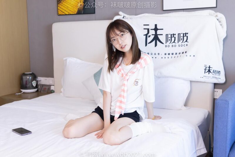 [BoBoSocks袜啵啵]NO.527 稚予-帆布鞋、堆堆袜套、白棉袜（花絮版）[140P/1V/6.34GB]-无料摄影圈