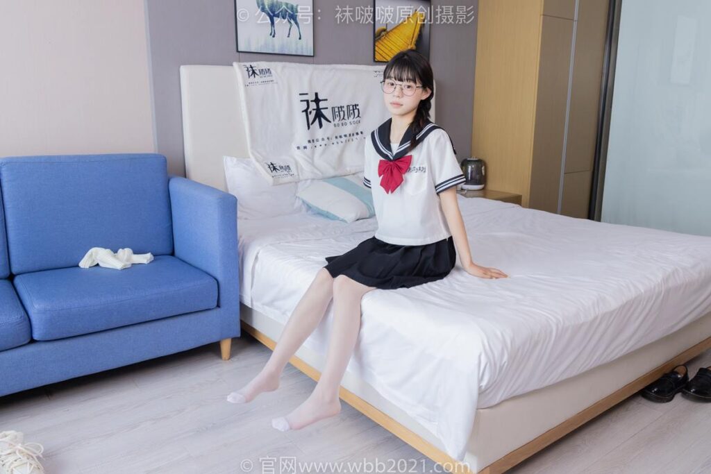 [BoBoSocks袜啵啵]NO.548 糯米-运动鞋、堆堆袜套、薄白丝、jk制服[145P/1V/6.08GB]插图