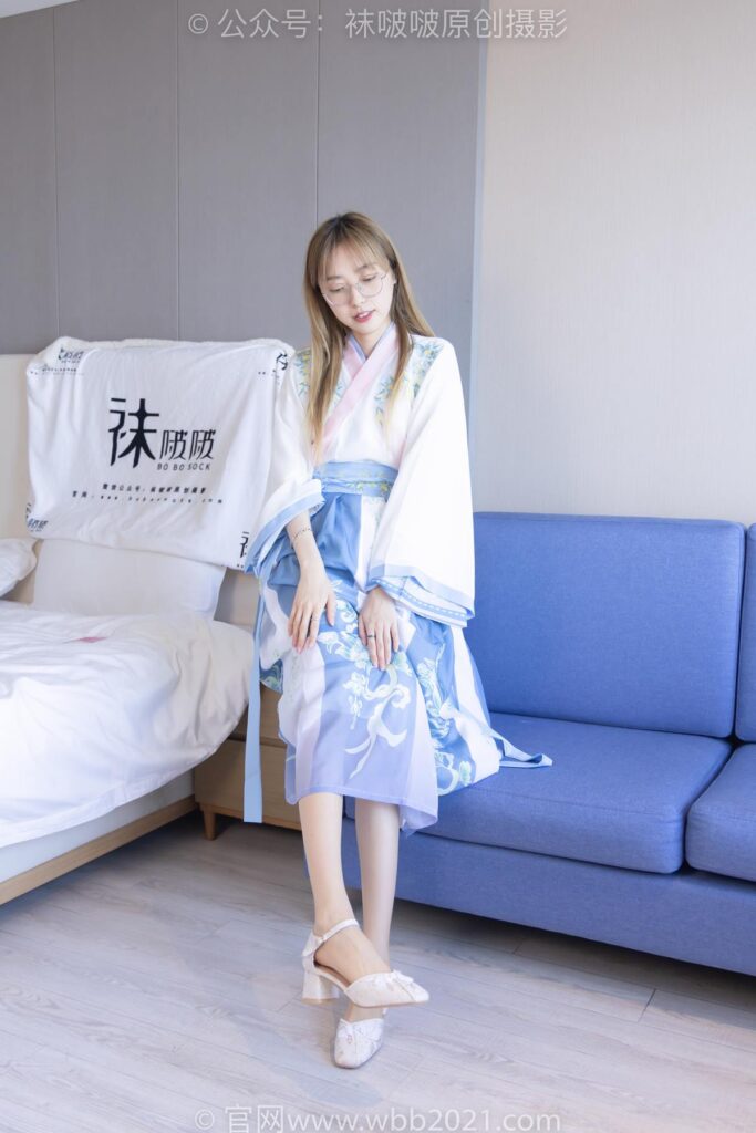 [BoBoSocks袜啵啵]NO.564 稚予-汉服、高跟鞋、薄肉丝[140P/1V/6.14GB]插图1
