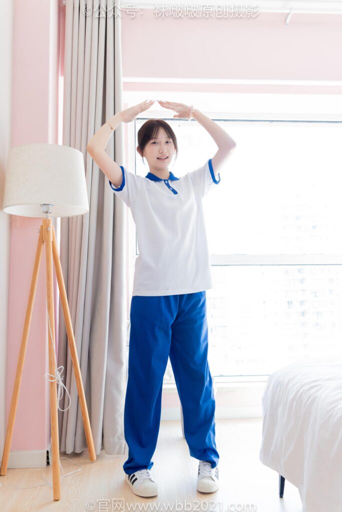 [BoBoSocks袜啵啵]NO.569 香菜-校服、板鞋、白棉袜、薄肉丝[157P/1V/7.15GB]插图