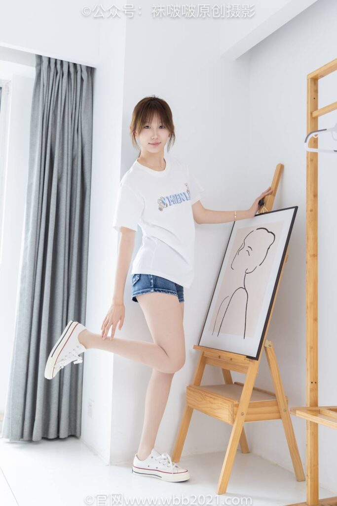 [BoBoSocks袜啵啵]NO.587 香菜-匡威帆布鞋、薄肉丝[179P/1V/9.41GB]插图1