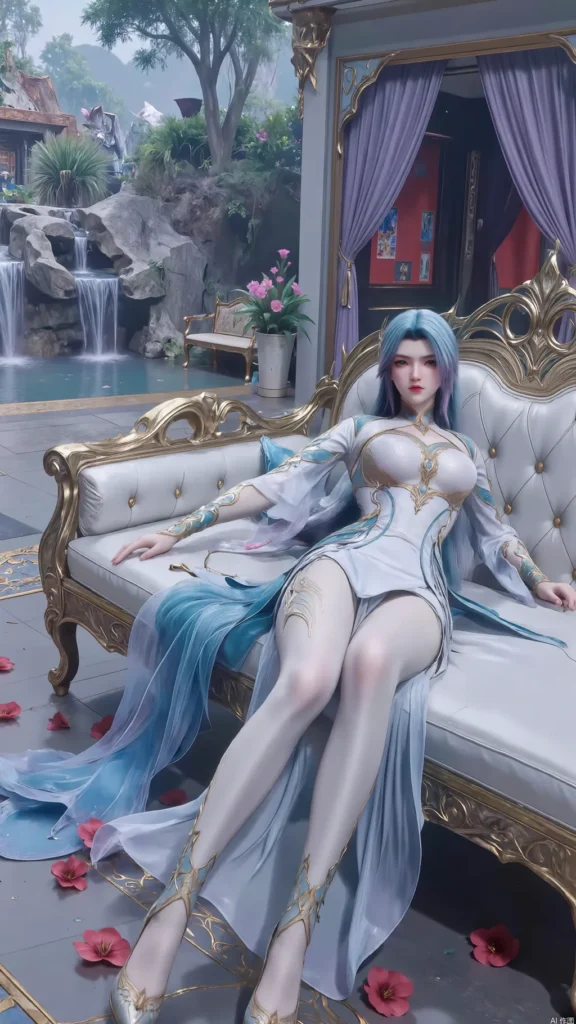 AI绘画 833 绝世唐门-王秋儿[77P/462M]插图