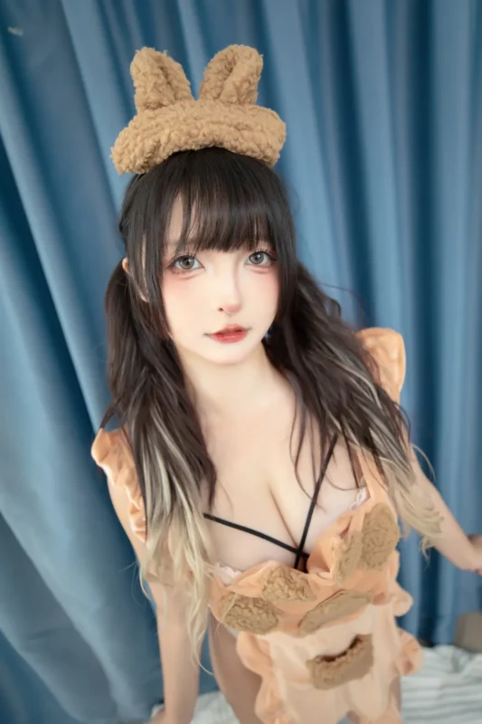 神楽板真冬 NO.267 - 白丝小熊[75P/2V/346MB]-无料摄影圈