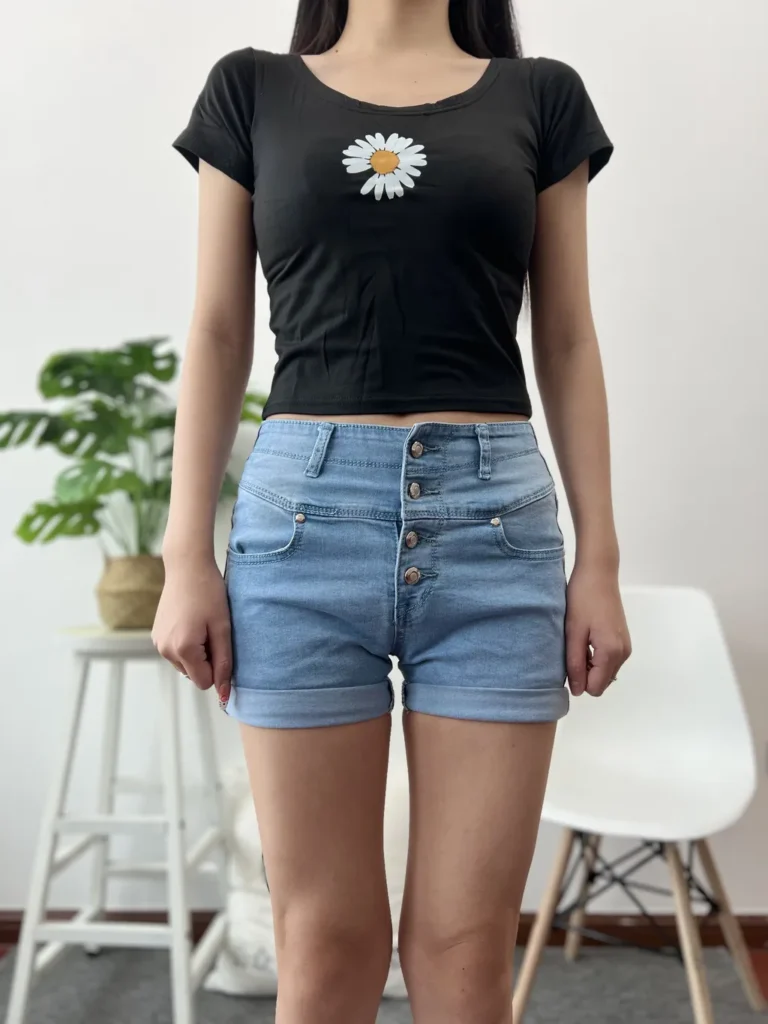 三禾摄影 NO.026 牛仔短裤 棉袜 帆布鞋[176P/1V/687MB]插图3