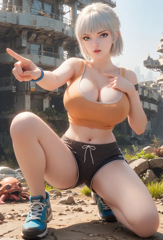 AI绘画 863 灵笼-白月魁[20P/159M]-无料摄影圈