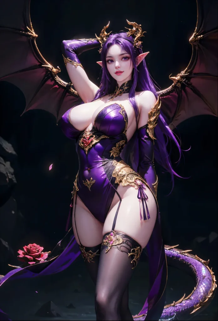 AI绘画 865 火灵儿-紫妍[47P/989M]插图3