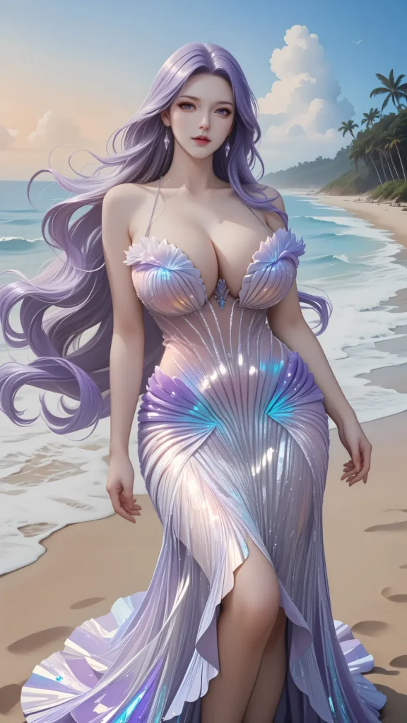 AI绘画 869 海的女儿[92P/118M]插图1