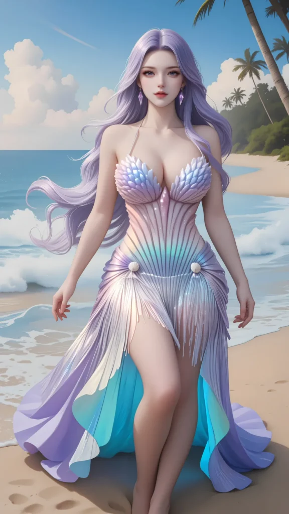 AI绘画 869 海的女儿[92P/118M]插图3