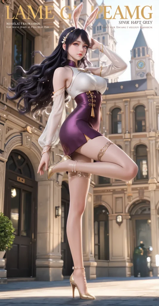 AI绘画 880 江楠楠-定制写真[9P/50M]插图2