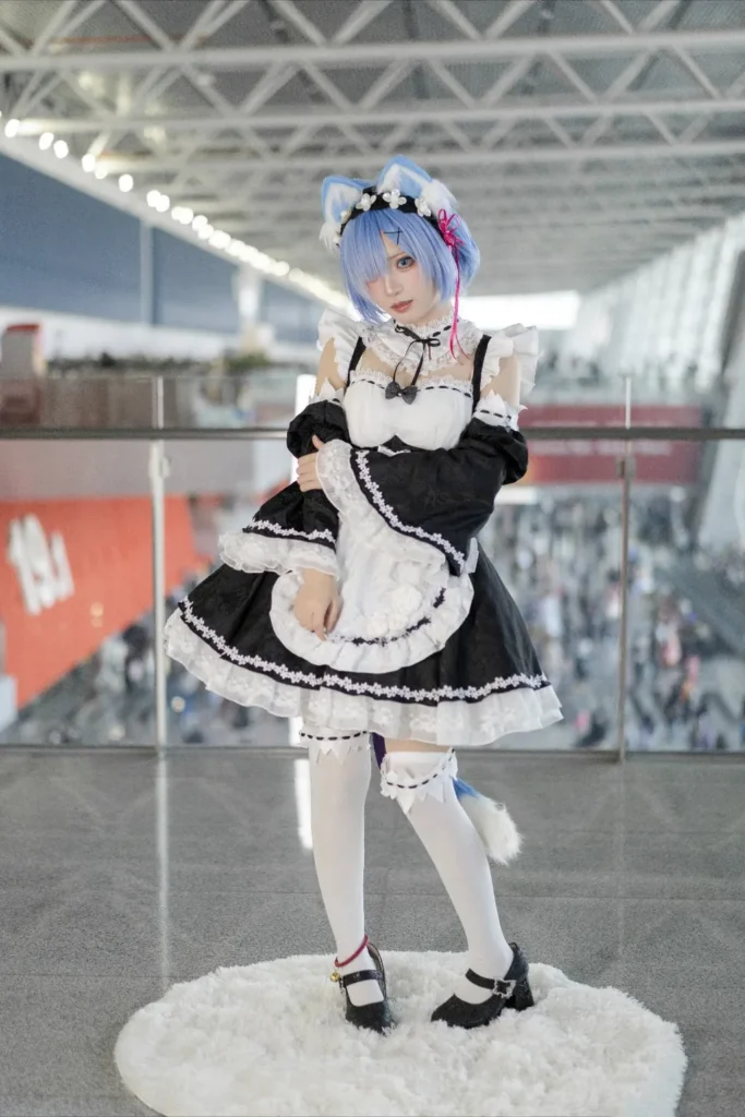 花柒Hana NO.042 – 萤火虫动漫嘉年华 猫猫蕾姆[107P/1V/889MB]插图3