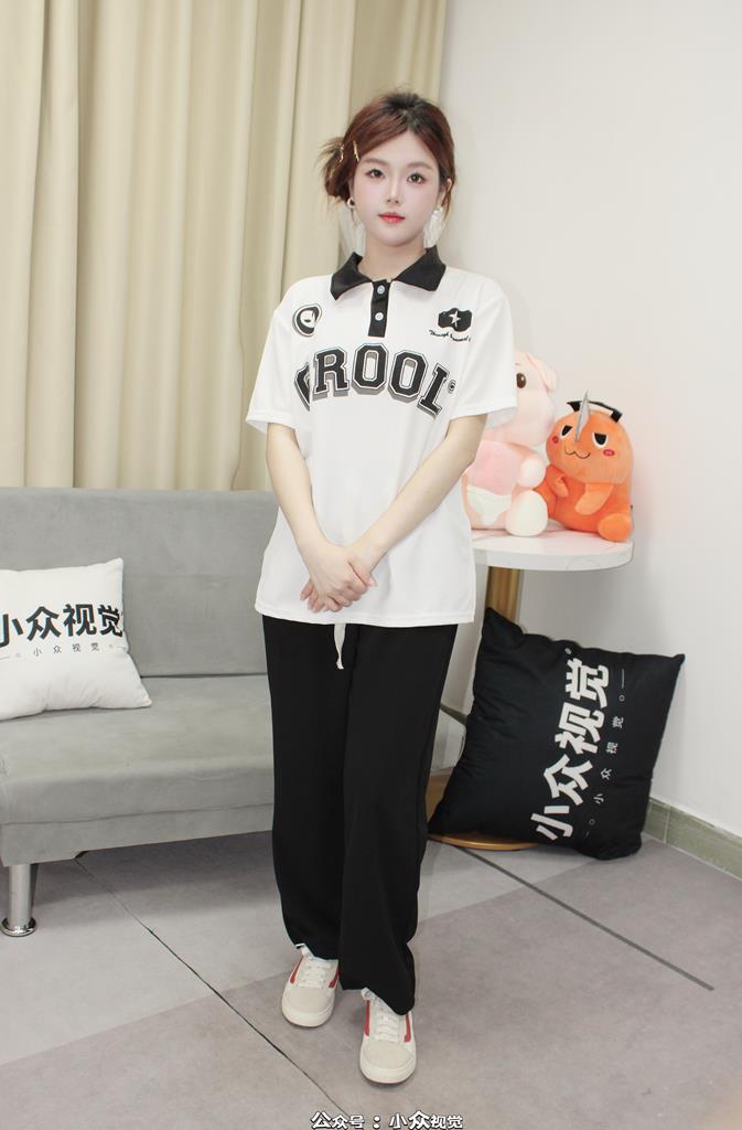 小众视觉 021-小薯条韩系学院风白袜板鞋［117P/1V/5G］插图1