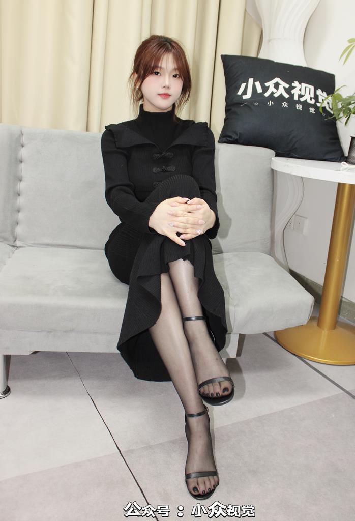 小众视觉 023-小薯条黑丝高跟［121P/1V/5.88G］插图2