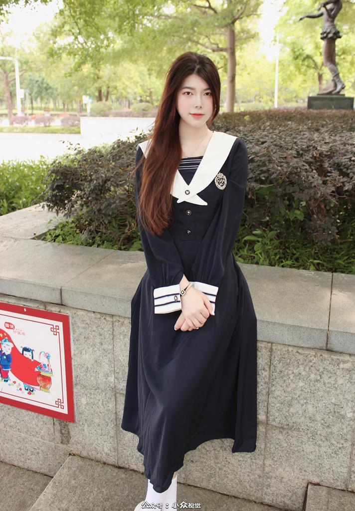 小众视觉 031-雪糕水手服板鞋白袜［110P/1V/5.92G］插图1