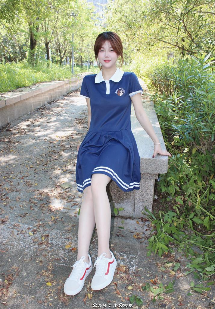 小众视觉 038-小薯条学院风丝袜 [102P/1V/5.84G]插图1