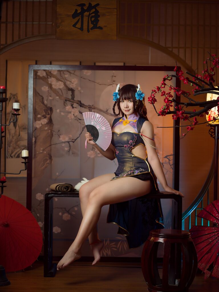 麻花麻花酱 NO.087 – 比睿旗袍[31P/279MB]插图2