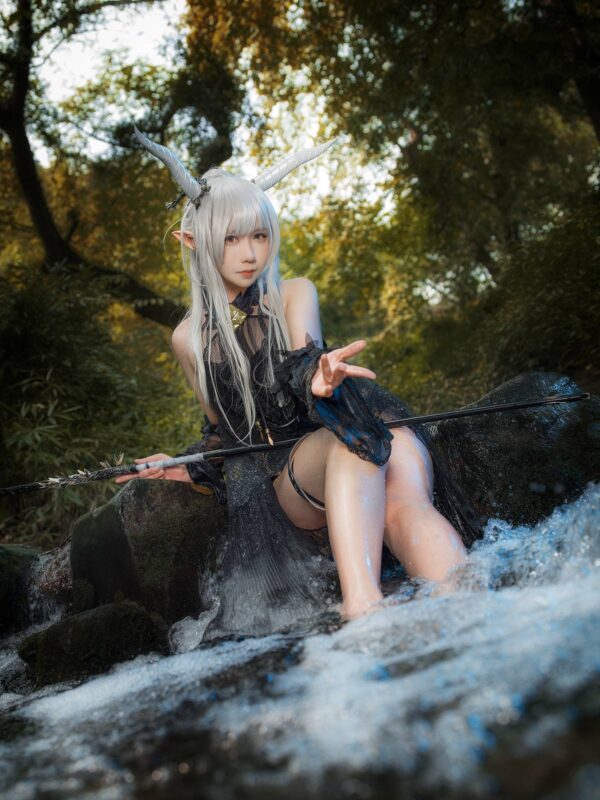 麻花麻花酱 NO.090- 明日方舟 闪灵泳装[20P/254MB]-无料摄影圈