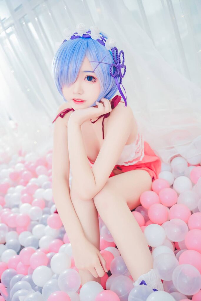 猫君君MaoJun NO.006 – 粉嫩嫩的雷姆[40P/428MB]插图2