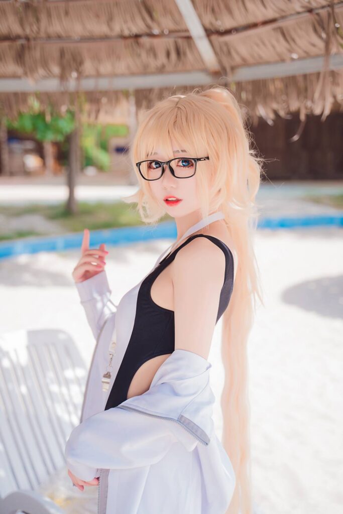 猫君君MaoJun NO.017 – 贞德竞技泳装[46P/596MB]插图3