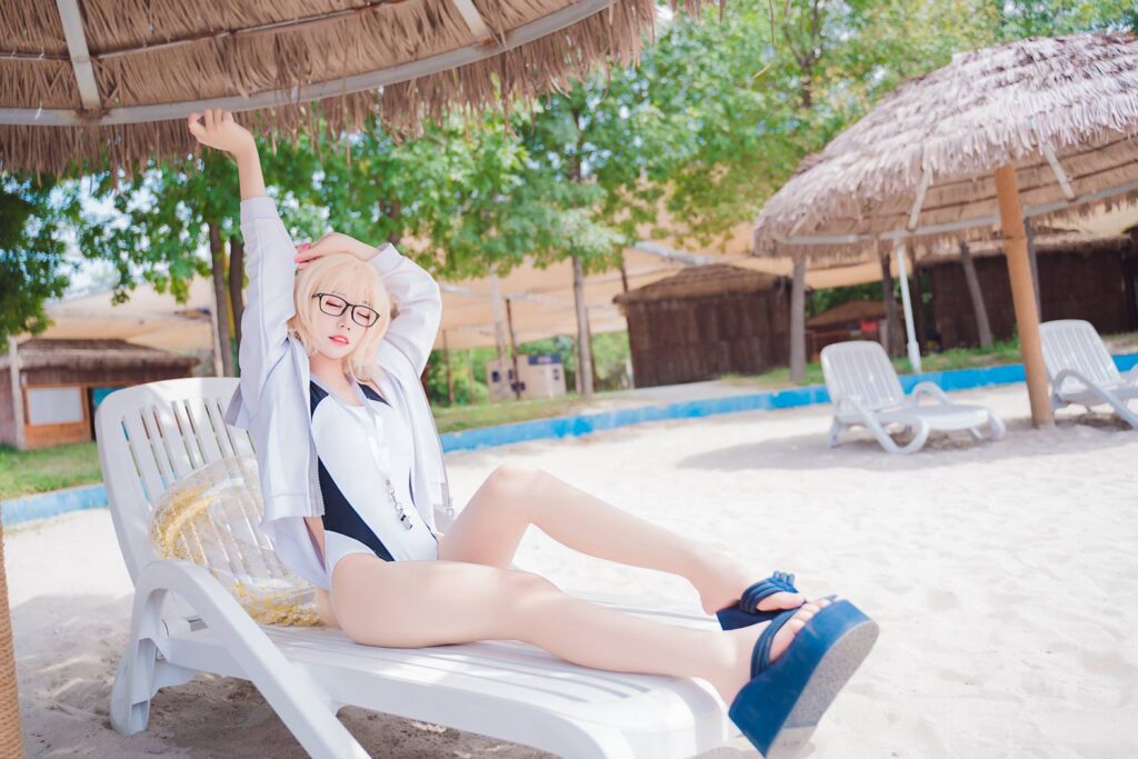 猫君君MaoJun NO.017 – 贞德竞技泳装[46P/596MB]插图2