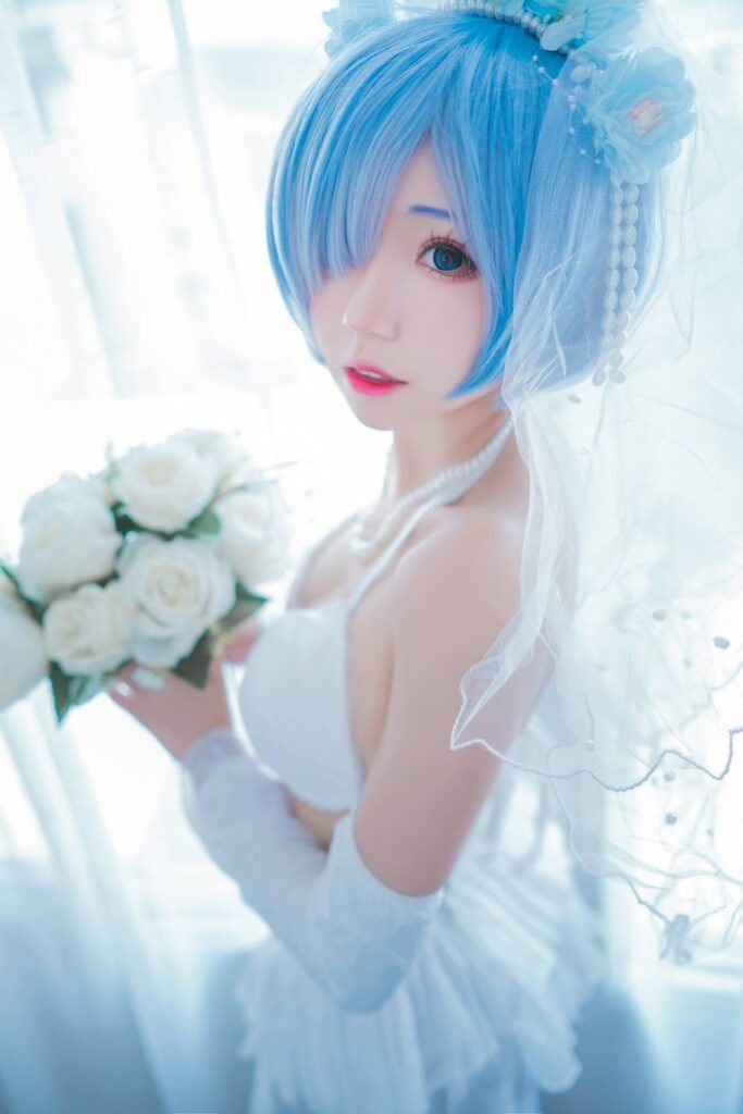 猫君君MaoJun NO.021 – 蕾姆内衣花嫁[41P/178MB]插图2