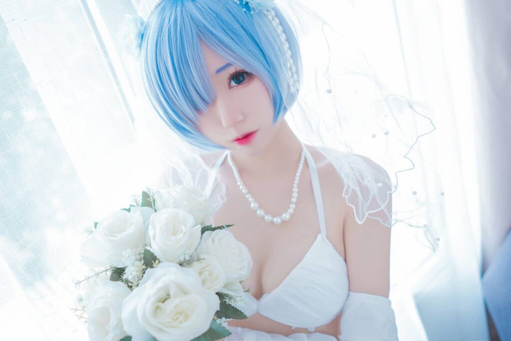 猫君君MaoJun NO.021 – 蕾姆内衣花嫁[41P/178MB]插图1