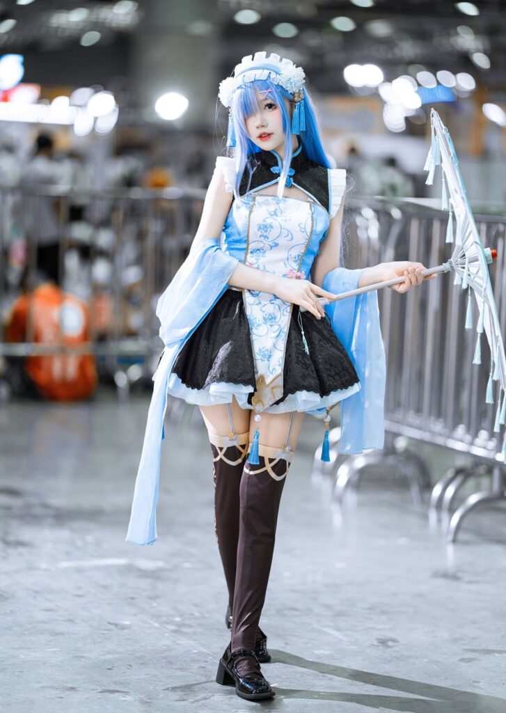 猫君君MaoJun NO.026 – 蕾姆[14P/409MB]插图1