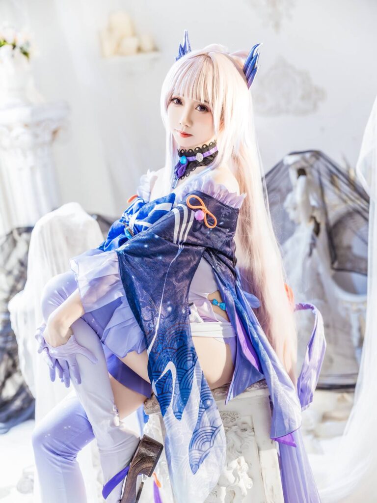 焖焖碳 NO.034 – 珊瑚宫心海[15P/532MB]插图3