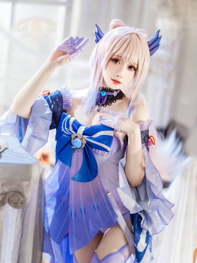 焖焖碳 NO.034 – 珊瑚宫心海[15P/532MB]插图2