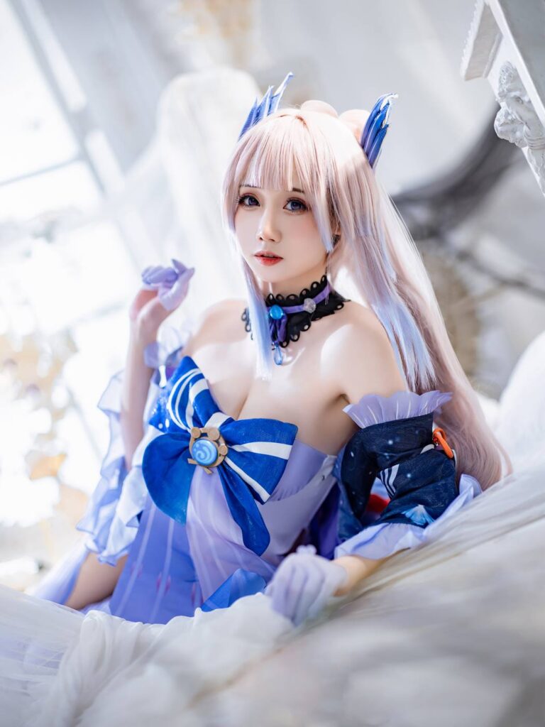 焖焖碳 NO.034 – 珊瑚宫心海[15P/532MB]插图1