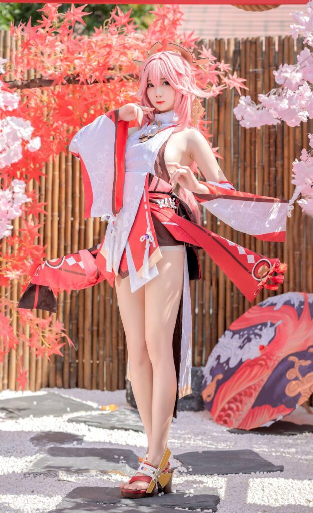 焖焖碳 NO.039 – 八重神子[15P/135MB]插图2