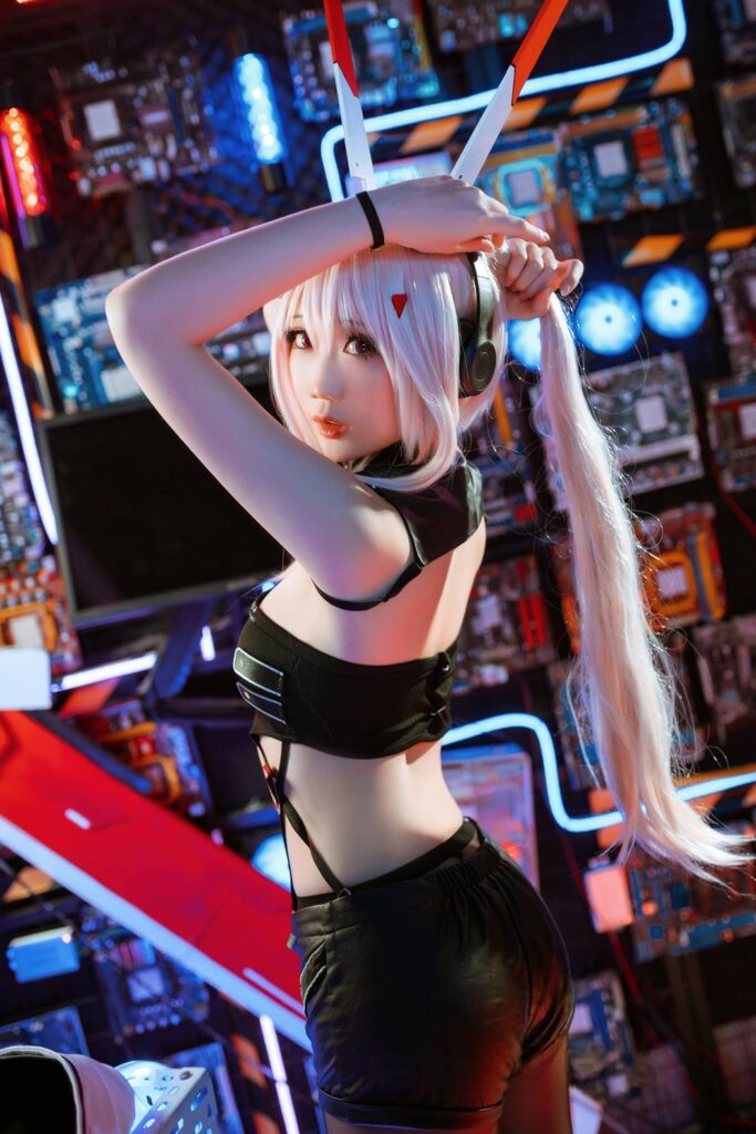 焖焖碳 NO.042 – 绫波鬼神乐队[24P/138MB]插图2