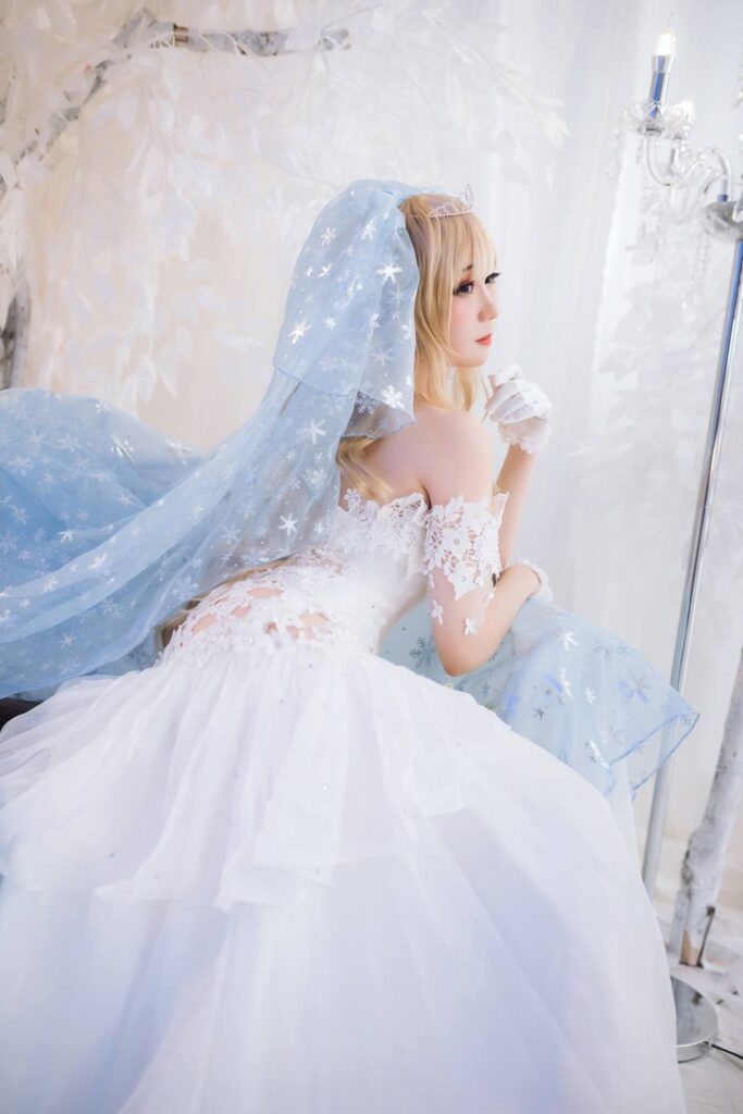 焖焖碳 NO.043 – 少女前线 索米 婚纱[42P/148MB]插图2