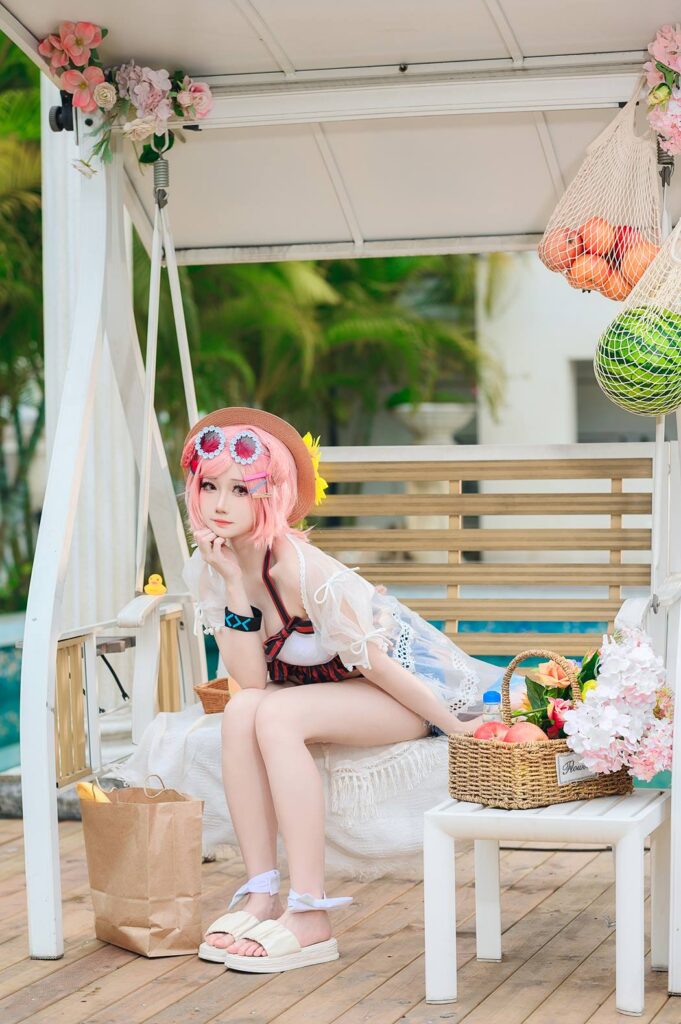 焖焖碳 NO.047 – 明日方舟 澄闪泳装[22P/166MB]插图3