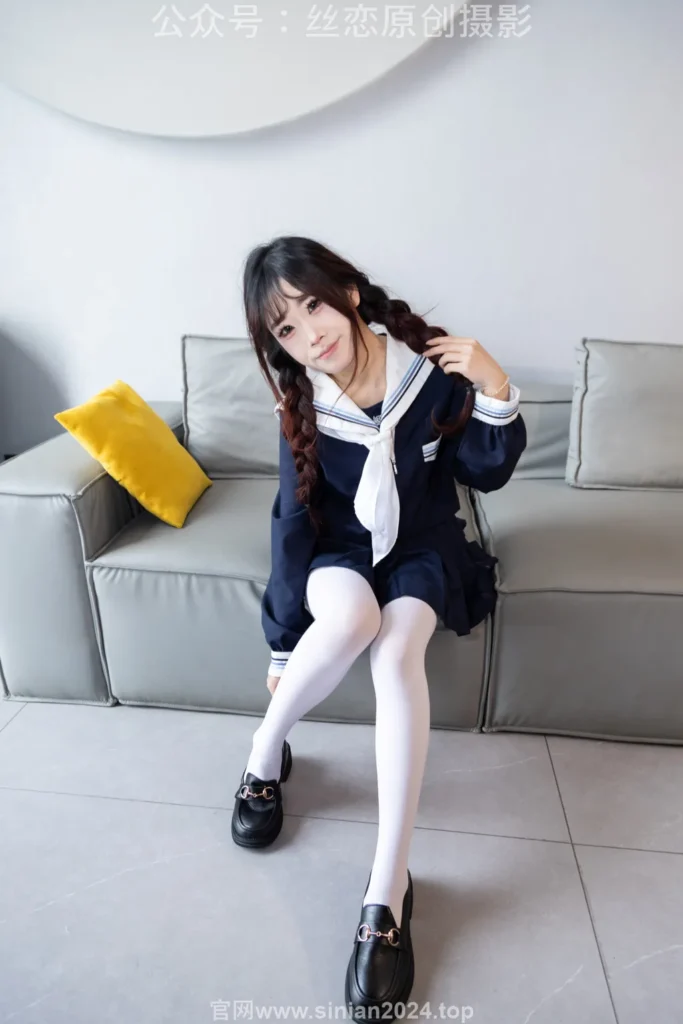 丝恋摄影 NO.001 小梦-乐福鞋 厚白丝[243P/1V/4.38GB]插图1