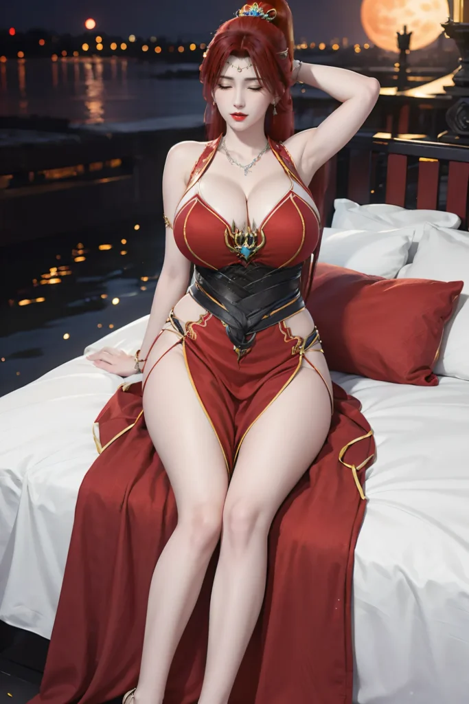 AI绘画 908 斗破-唐火儿[30P/154MB]插图2