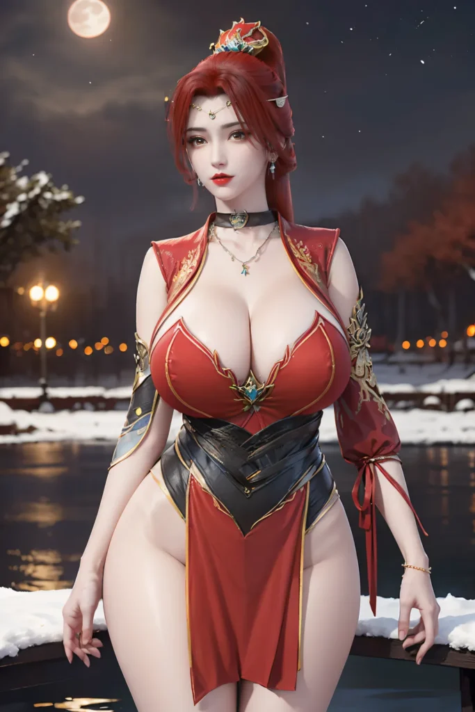 AI绘画 908 斗破-唐火儿[30P/154MB]插图1