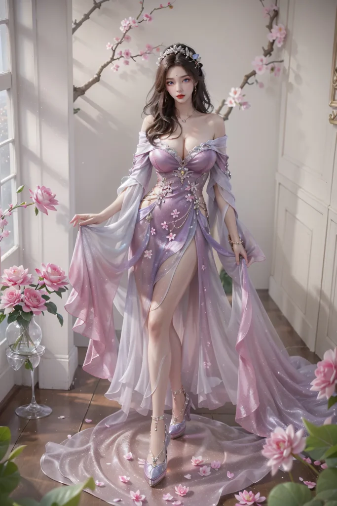 AI绘画 911 完美-月婵[36P/203MB]插图2