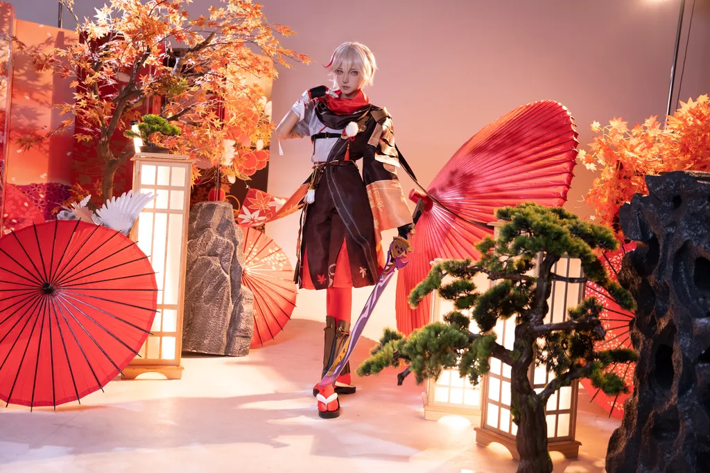 Seya-狮砸 NO.042 – 原神 枫原万叶[9P/88MB]插图1