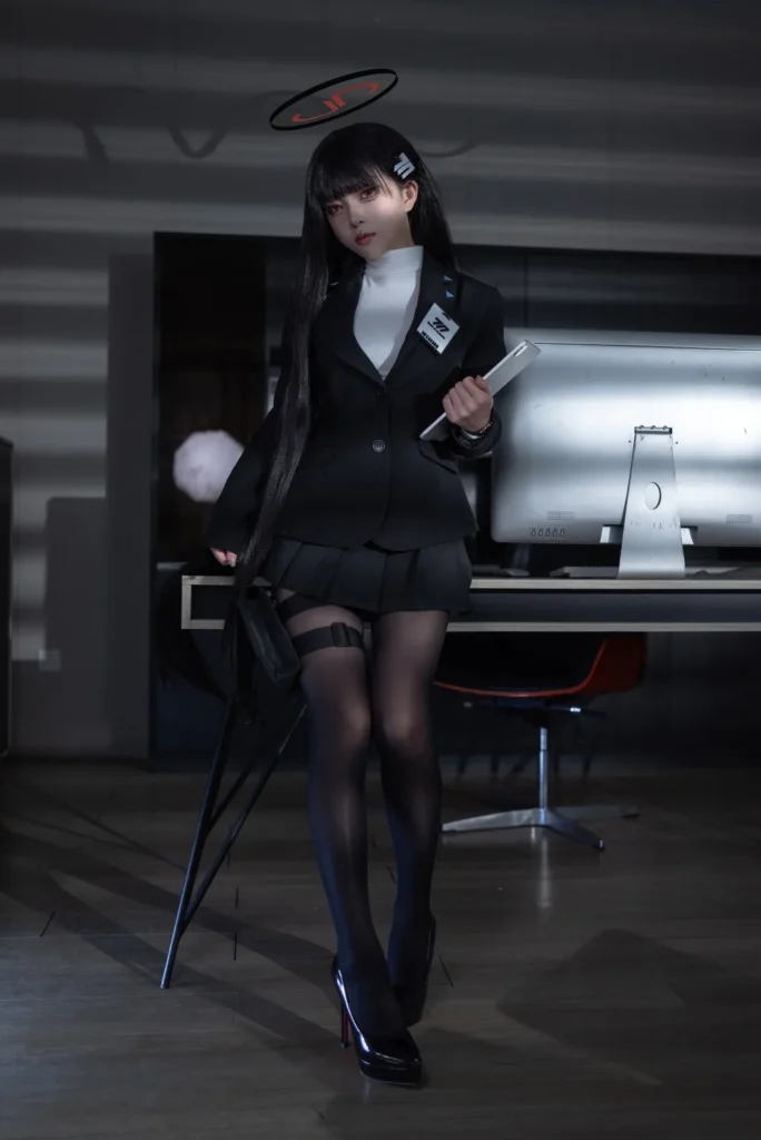 矢量鱼 NO.017 – 蔚蓝档案 调月莉音[36P/190MB]插图3