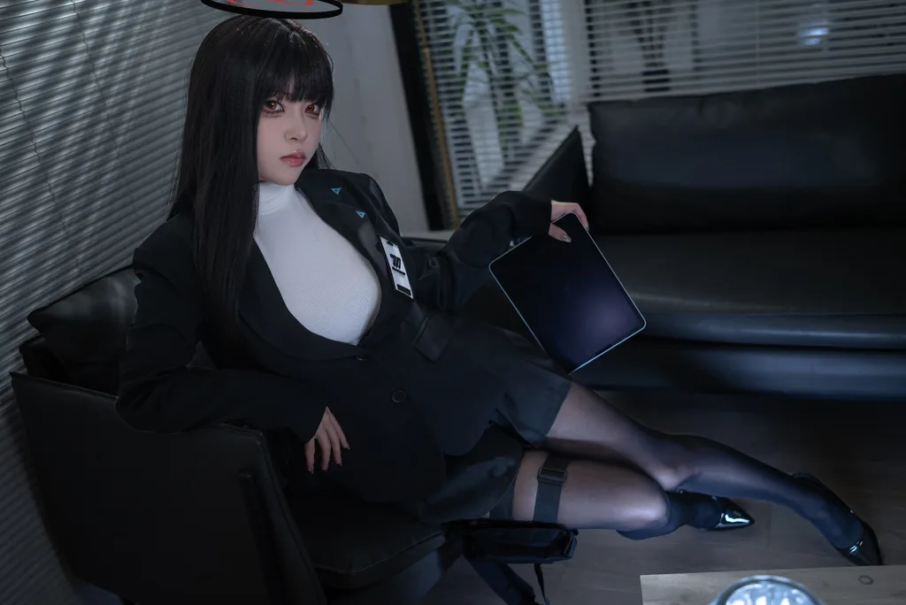 矢量鱼 NO.017 – 蔚蓝档案 调月莉音[36P/190MB]插图2