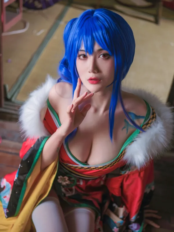 一米八的大梨子 NO.008 - 圣姨和服[18P/175MB]-无料摄影圈